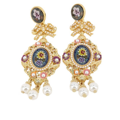 Bohemian Tassel Vintage Stud Earrings