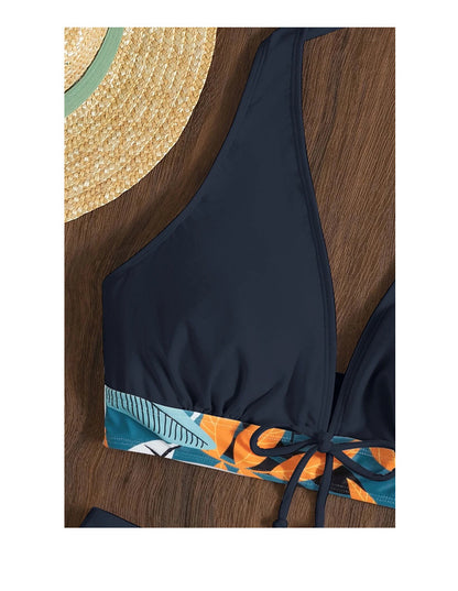 women's floral 2 piece set tankinis