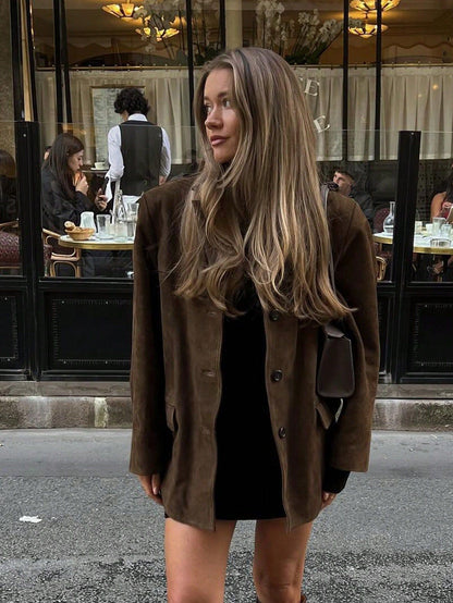 Women's Blazer Long Sleeve Blazers Streetwear Solid Color