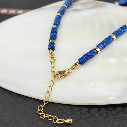 Natural Stone Pearl Layered Necklace