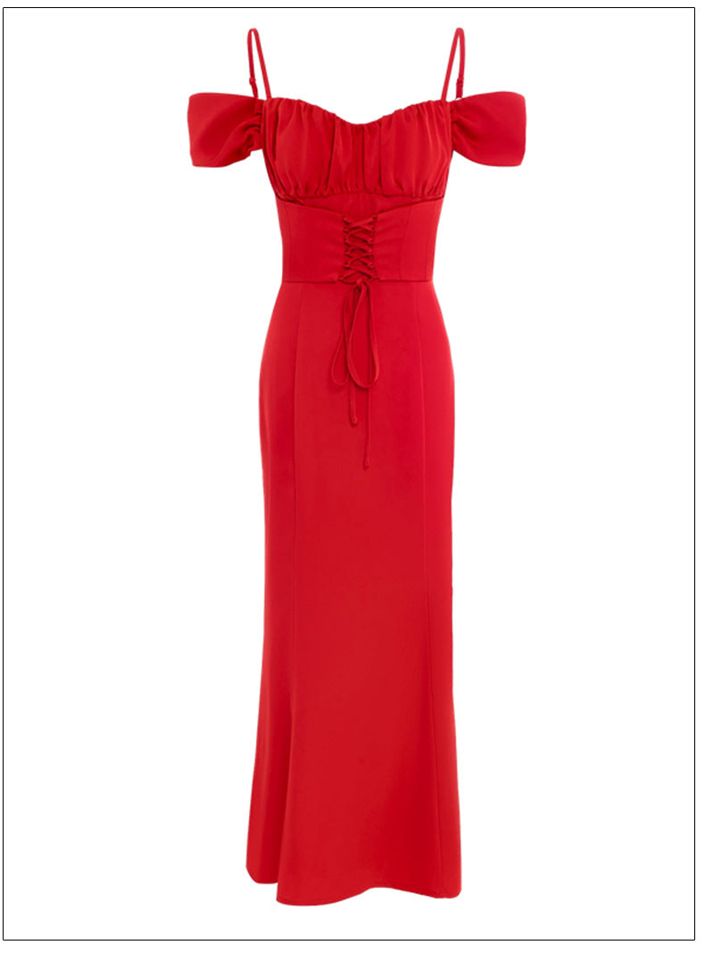 Women's Party Dress Vacation U Neck Sleeveless Solid Color Maxi Long Dress Cocktail Party