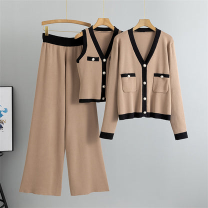 Holiday Daily Women's Vacation Simple Style Solid Color Polyester Pants Sets Pants Sets