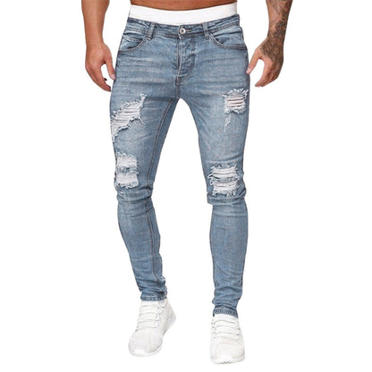 Men's Solid Color Vacation Loose Men's Bottoms