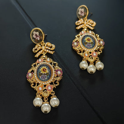 Bohemian Tassel Vintage Stud Earrings