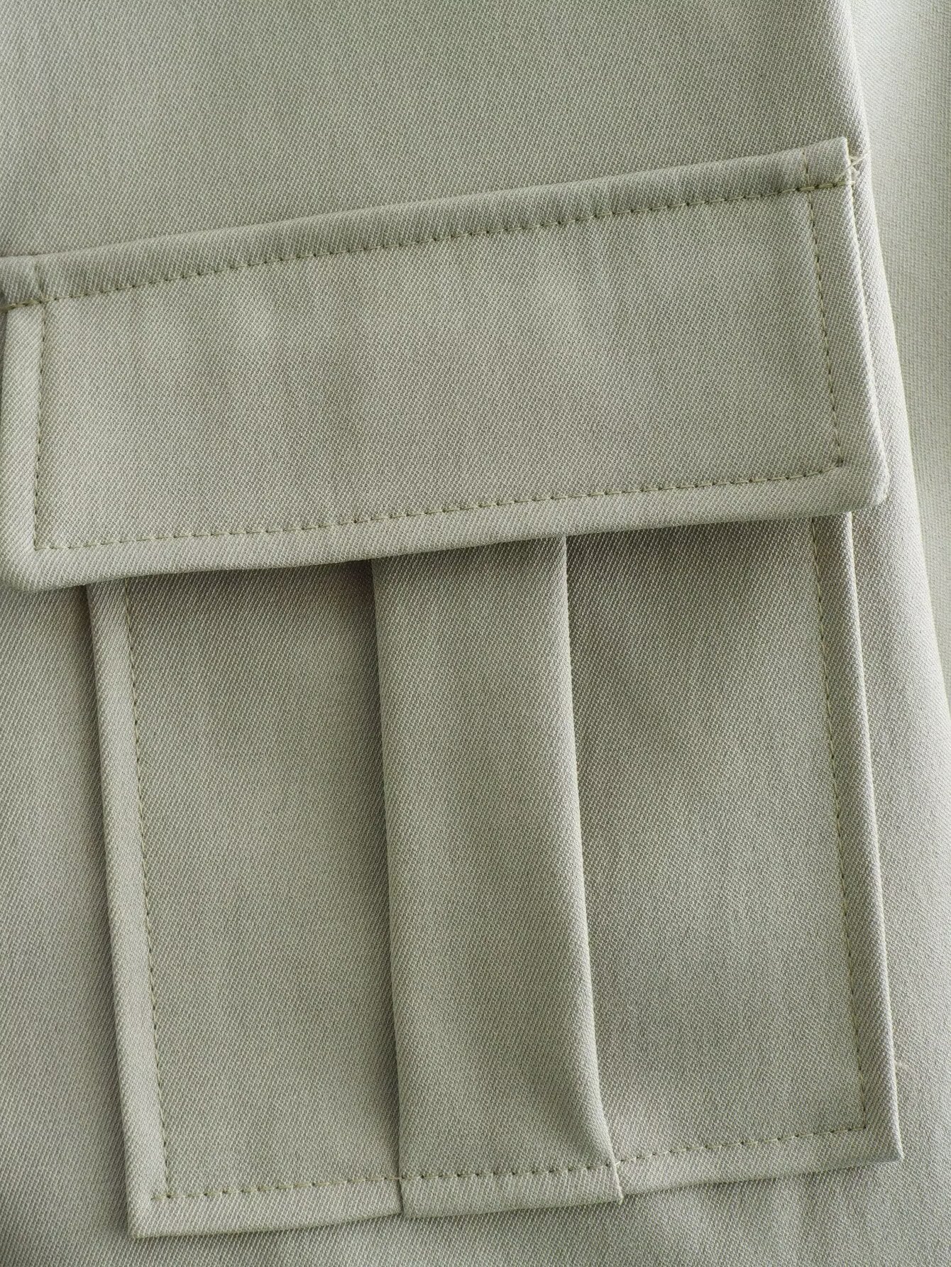 Daily Women's Casual Solid Color Polyester Pocket Pants Sets Pants Sets