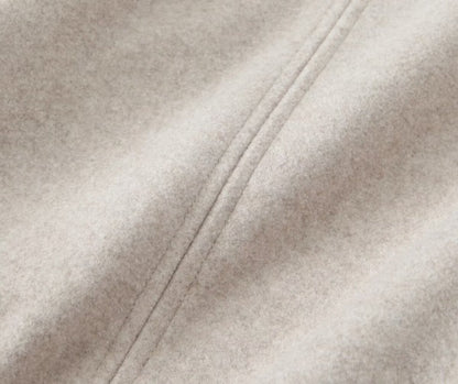 Women's Vacation Simple Style Solid Color Woolen Coat Woolen Coat