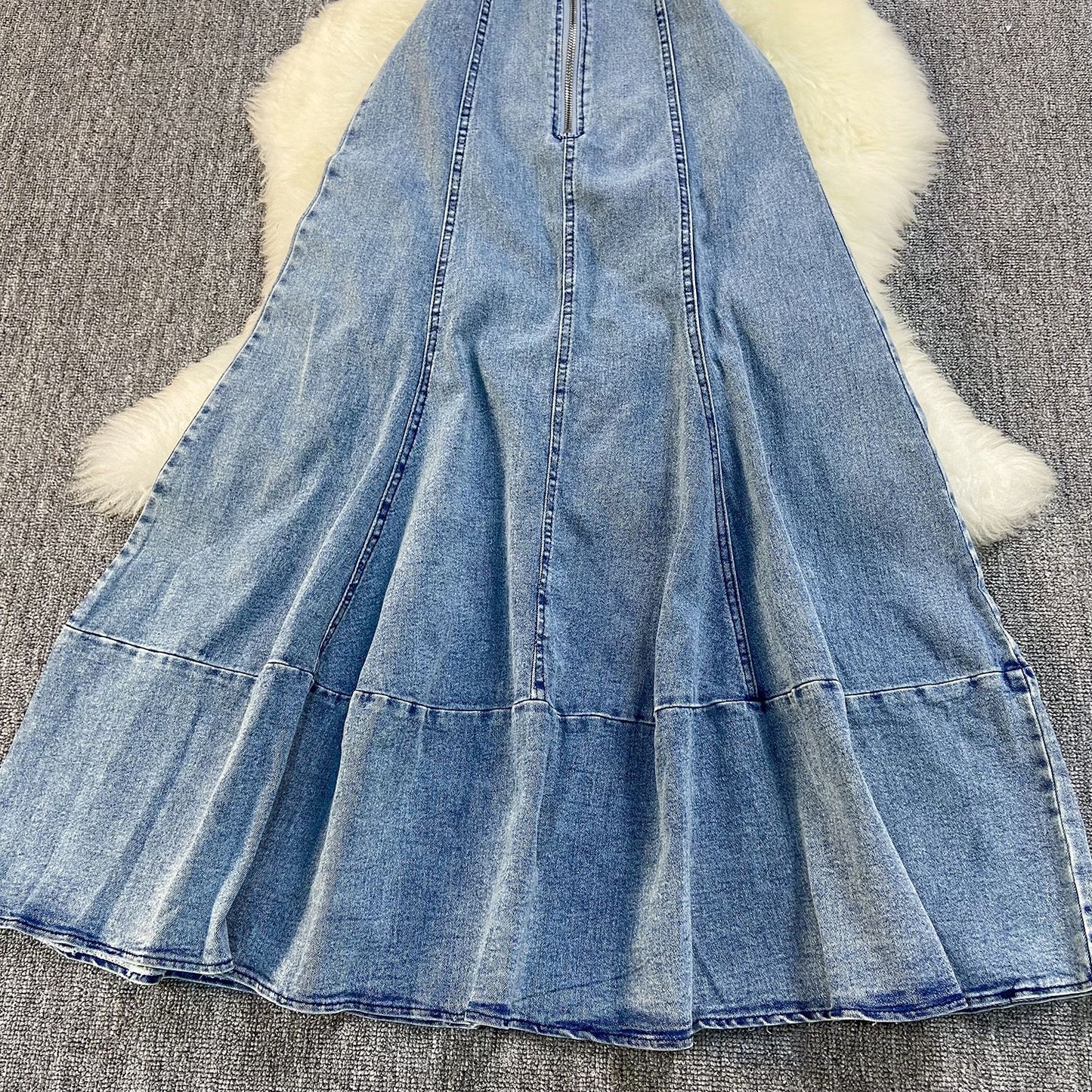 Women's Strap Dress Elegant Strap Sleeveless Solid Color Maxi Long Dress Daily