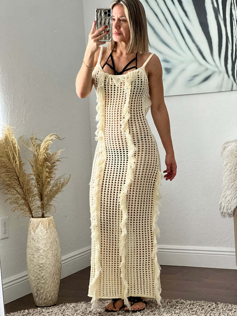 Women's Grid Elegant Sexy Cover Ups