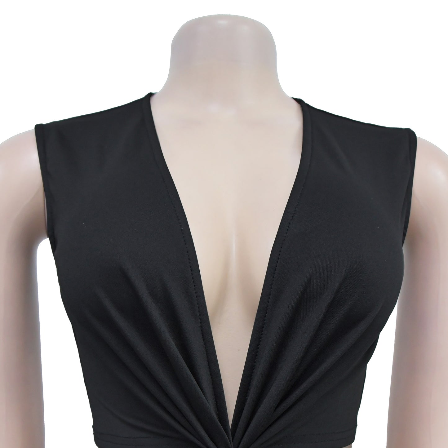 Women's Sheath Dress Elegant Deep V Thigh Slit Sleeveless Solid Color Maxi Long Dress Banquet