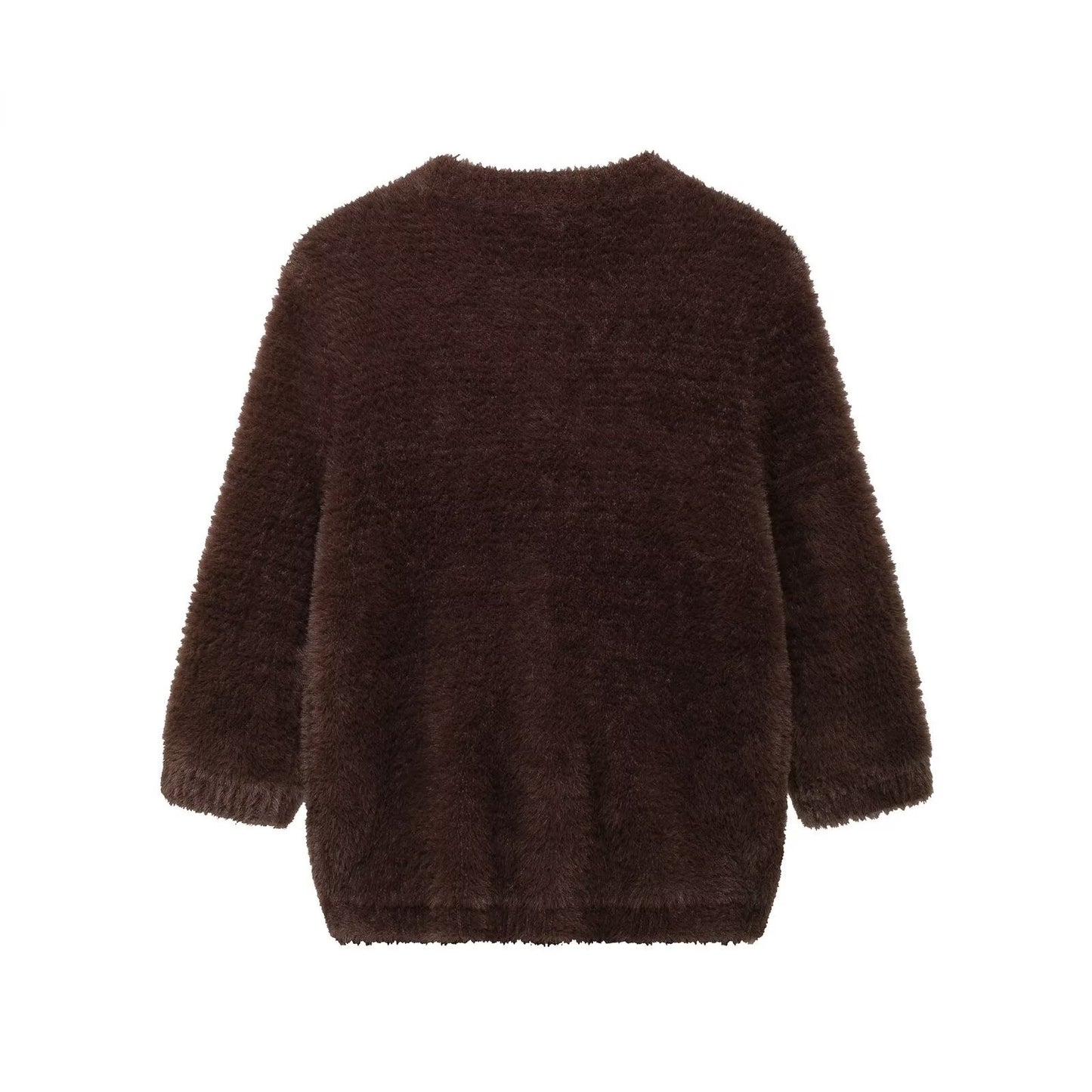 Women's Sweater Long Sleeve Sweaters & Cardigans Streetwear Solid Color