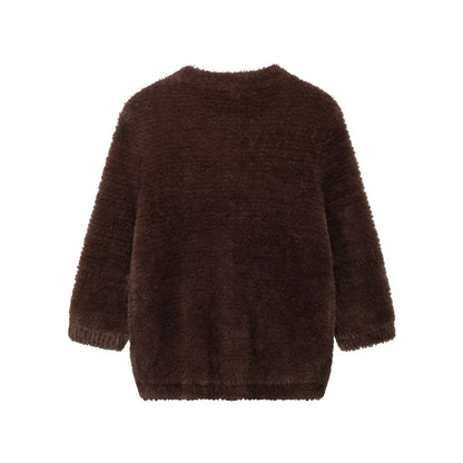 Women's Sweater Long Sleeve Sweaters & Cardigans Streetwear Solid Color