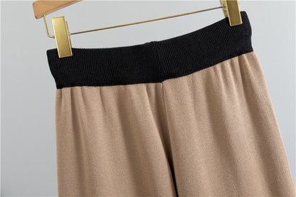 Holiday Daily Women's Vacation Simple Style Solid Color Polyester Pants Sets Pants Sets