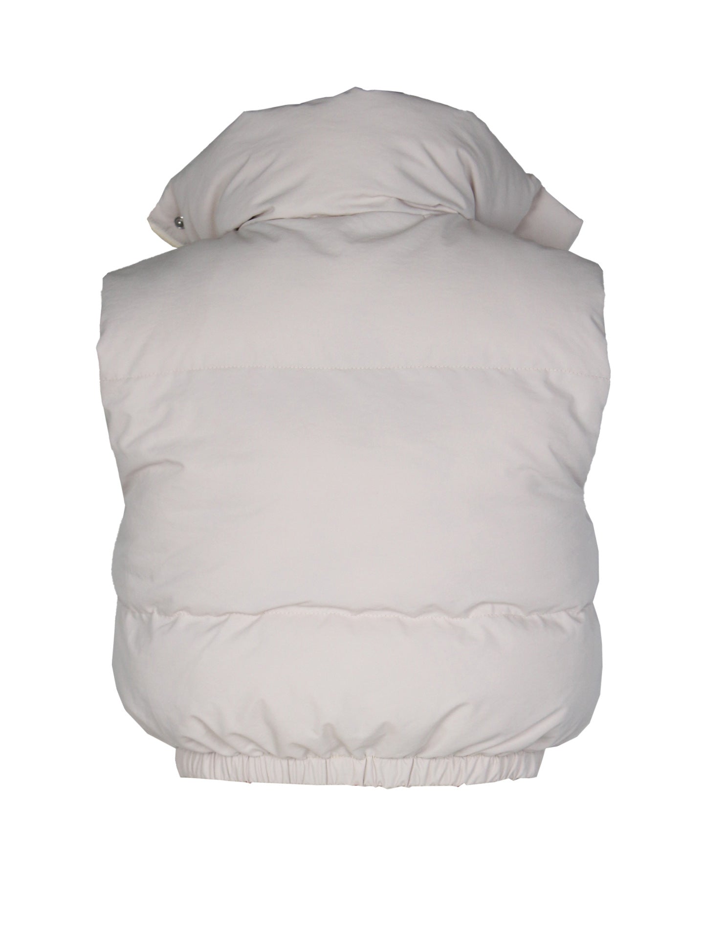 Women's Casual Solid Color Zipper Vest