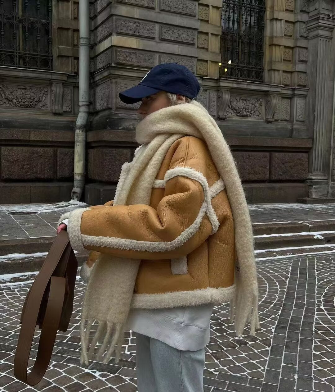 Women's Streetwear Solid Color Zipper Coat Casual Jacket