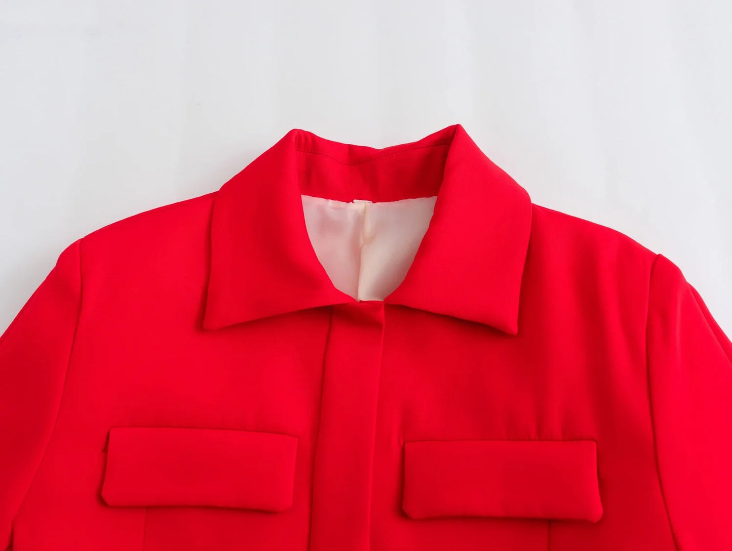 Women's Coat Long Sleeve Blazers Elegant Solid Color