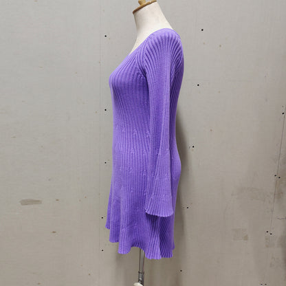 Women's Sheath Dress Simple Style V Neck Long Sleeve Solid Color Above Knee Holiday