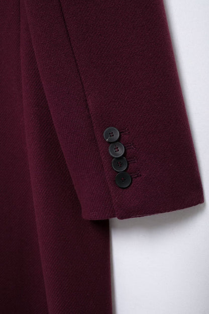 Women's Streetwear Solid Color Double Breasted Woolen Coat Woolen Coat