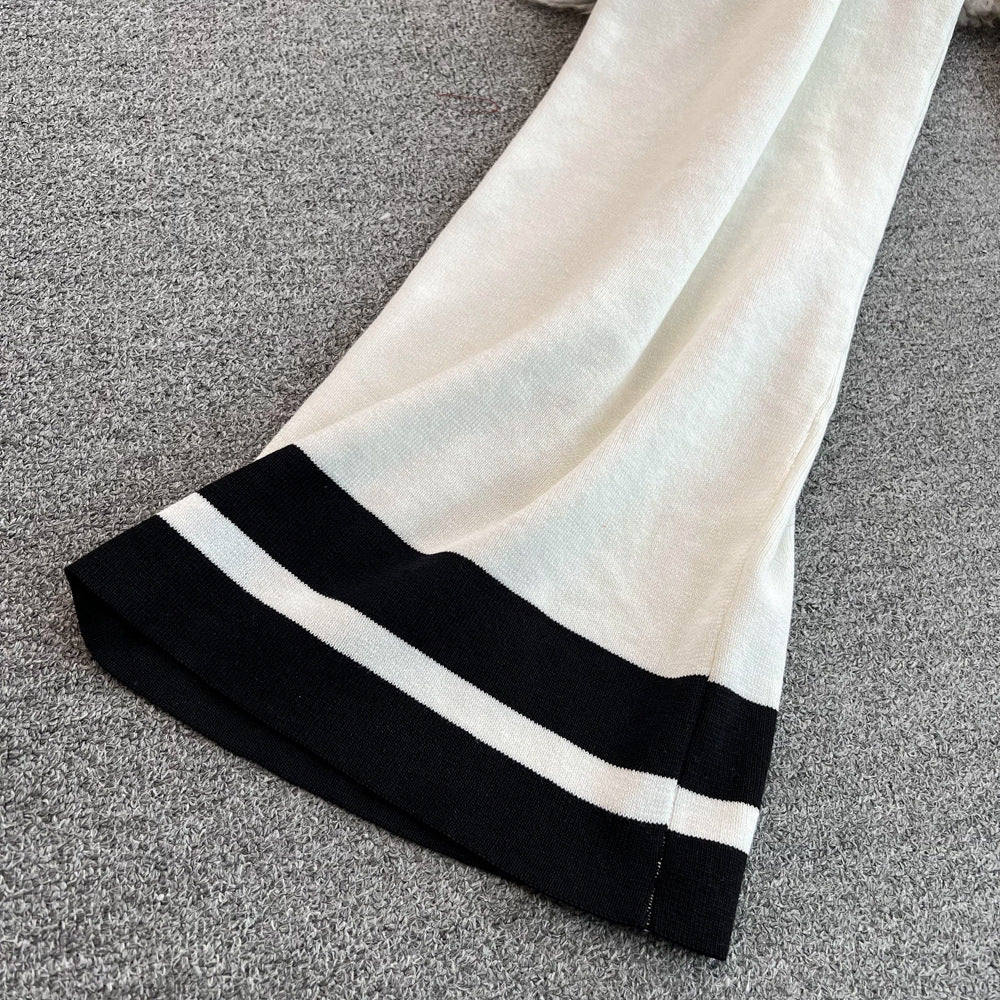 Daily Women's Casual Stripe Polyester Pants Sets Pants Sets