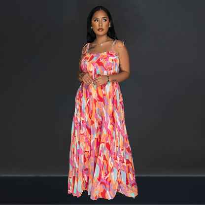 Women's Daily Casual Colorful Full Length Jumpsuits