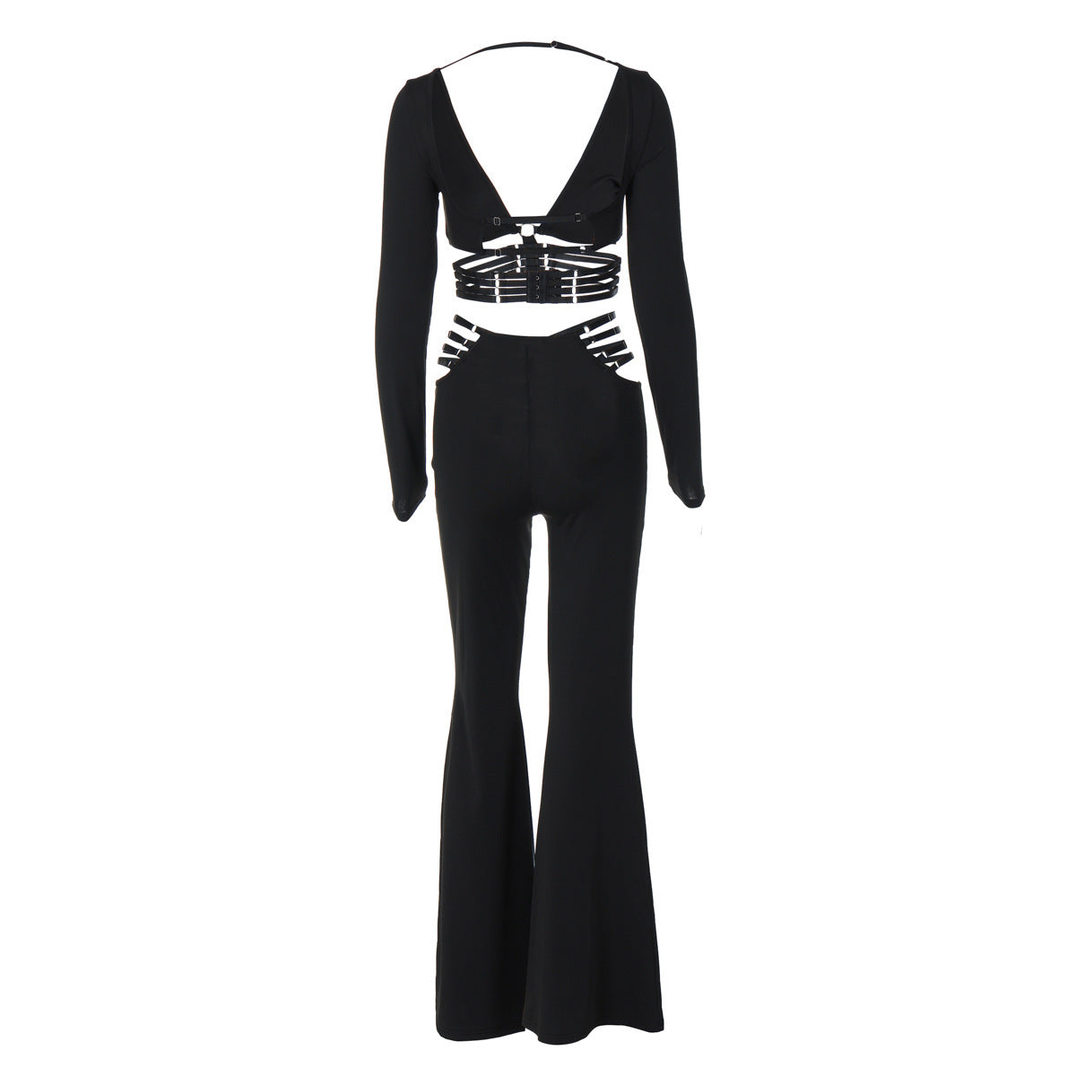 Party Women's Sexy Solid Color Spandex Polyester Pants Sets Pants Sets