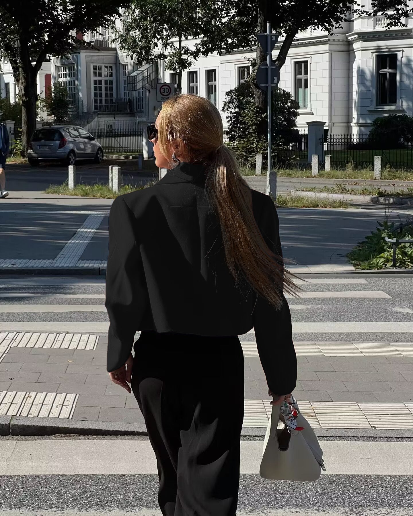 Women's Coat Long Sleeve Blazers Elegant Solid Color