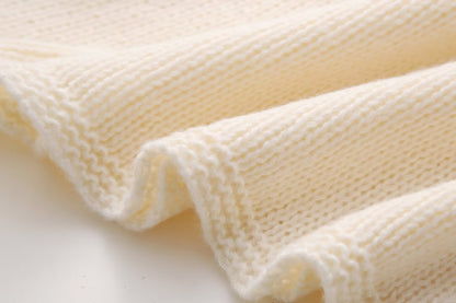 Women's Sweater Long Sleeve Sweaters & Cardigans Elegant Simple Style Solid Color
