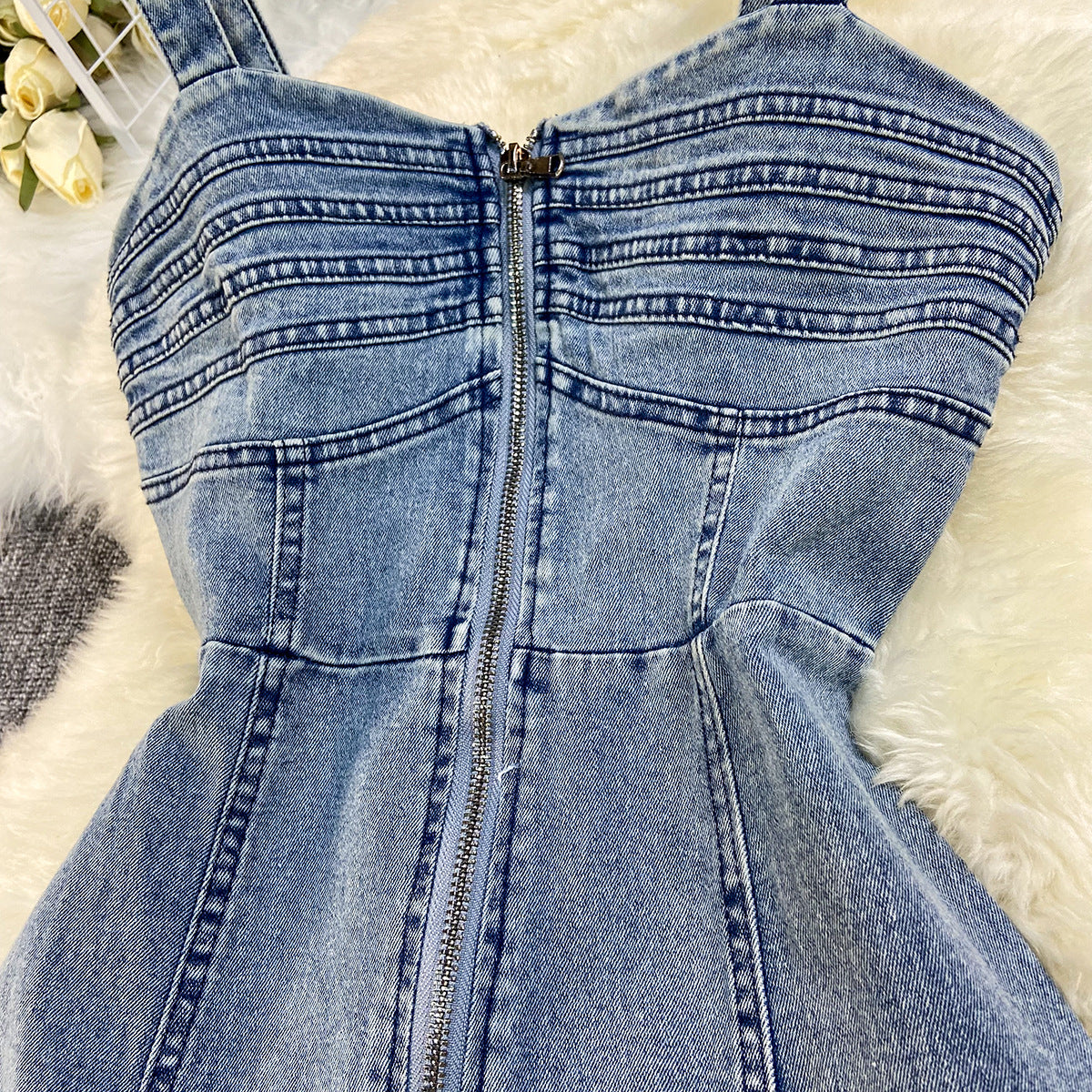 Women's Strap Dress Elegant Strap Sleeveless Solid Color Maxi Long Dress Daily