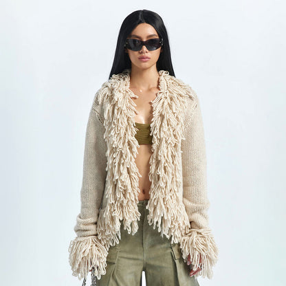 Women's Cardigan Long Sleeve Sweaters & Cardigans Simple Style Solid Color