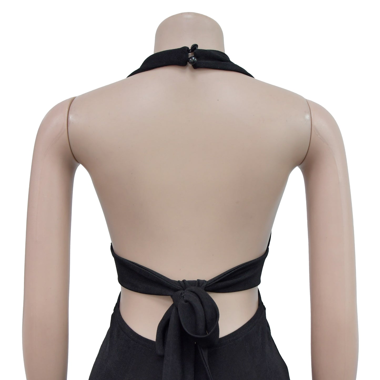 Women's Holiday Banquet Sexy Solid Color Full Length Jumpsuits