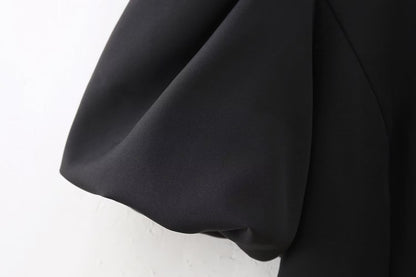 Women's Sheath Dress Vacation Simple Style Round Neck Bowknot Short Sleeve Bow Knot Above Knee Holiday Daily
