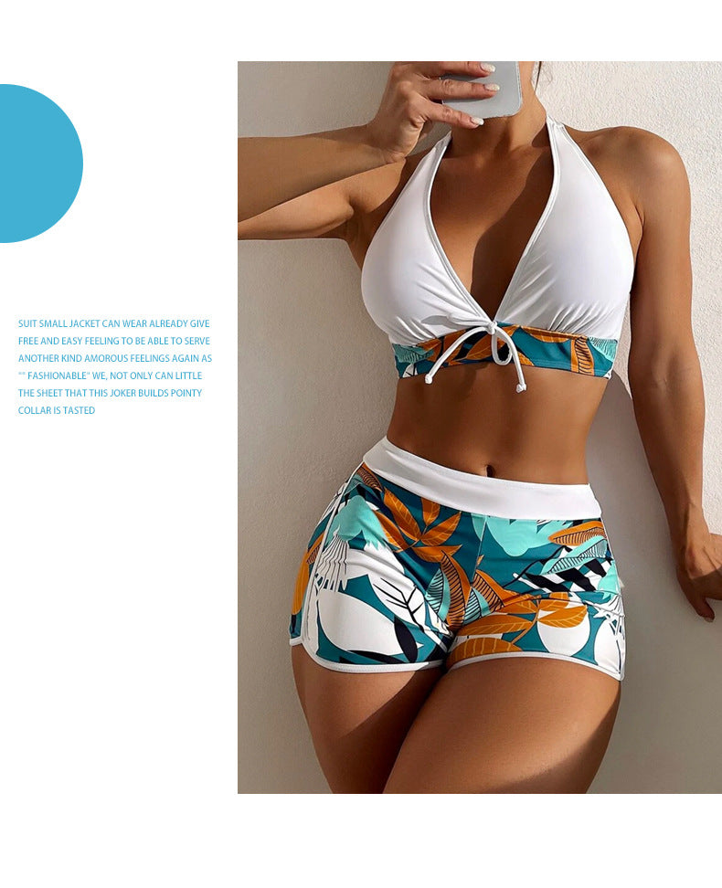 women's floral 2 piece set tankinis