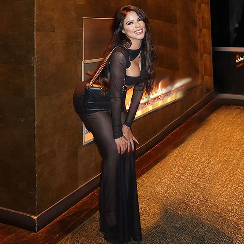 Holiday Travel Women's Streetwear Solid Color Spandex Polyester Pants Sets Pants Sets