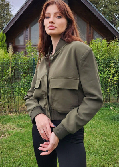 Women's Streetwear Solid Color Single Breasted Coat Casual Jacket