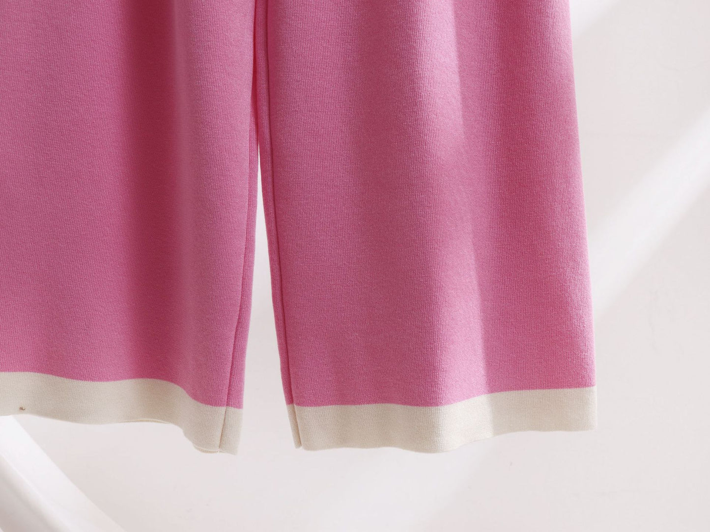 Holiday Women's Simple Style Solid Color Cotton Pants Sets Pants Sets