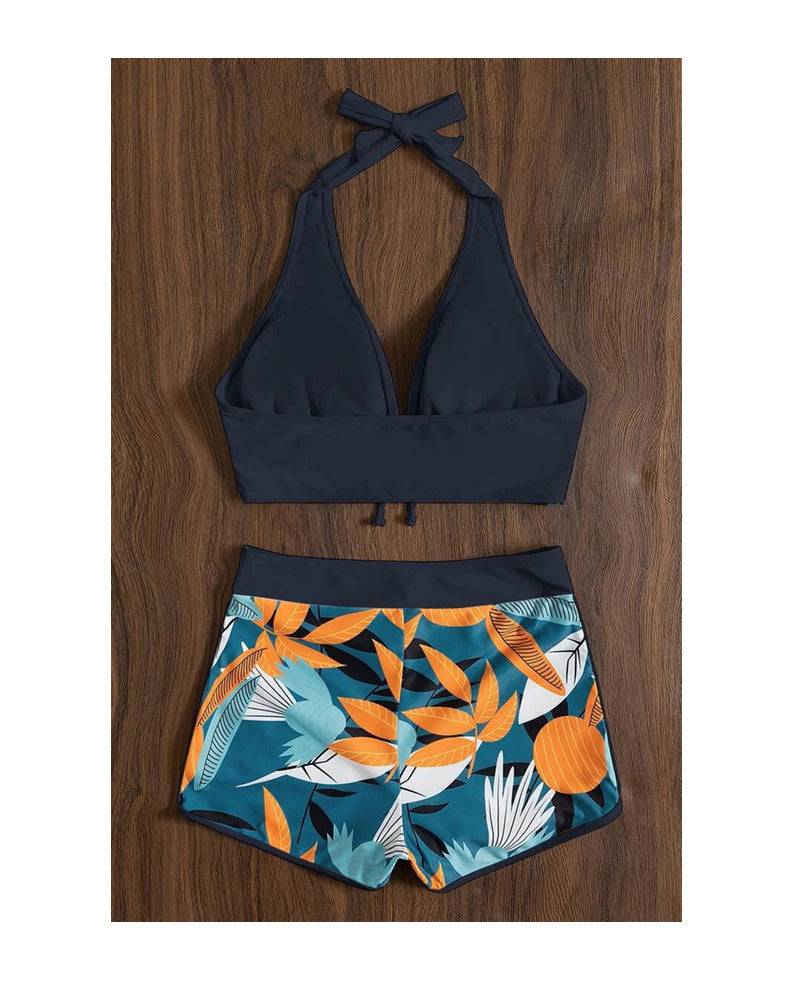 women's floral 2 piece set tankinis