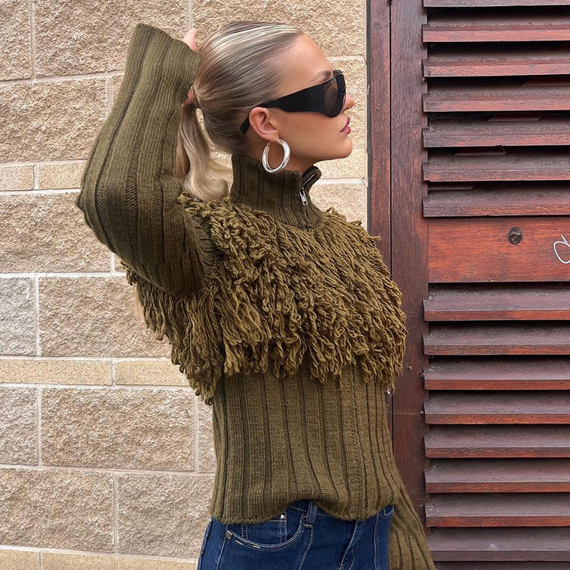 Women's Sweater Long Sleeve Sweaters & Cardigans Simple Style Classic Style Solid Color