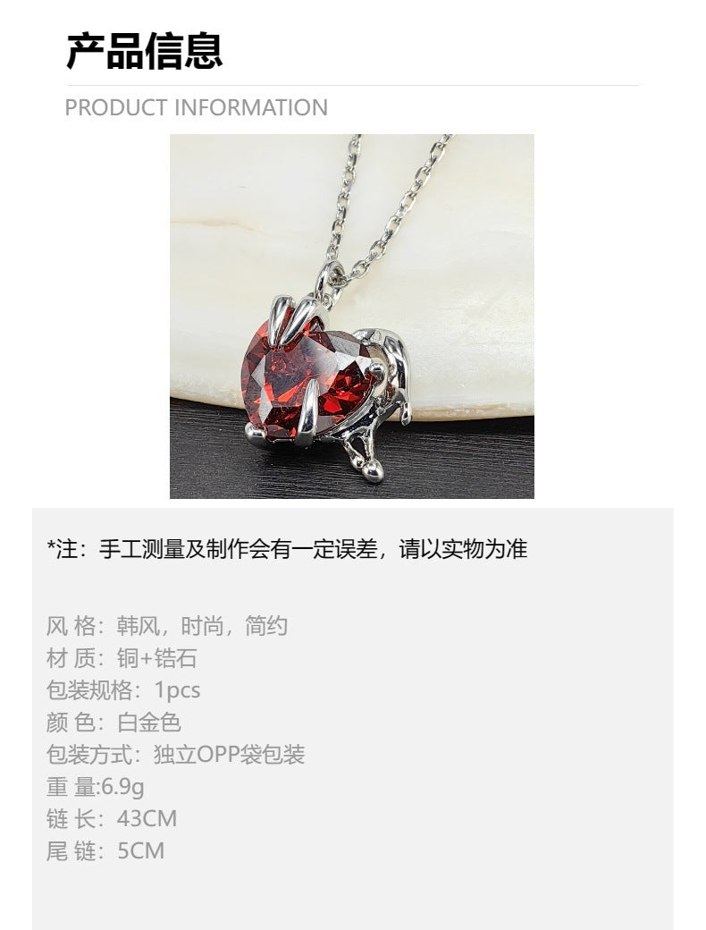 Minimal Heart Pendant Necklace