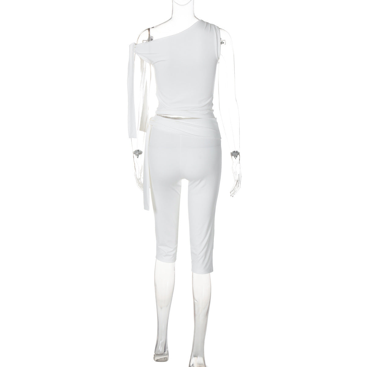Banquet Daily Women's Casual Elegant Solid Color Spandex Polyester Pants Sets Shorts Sets