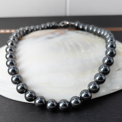 Tahitian Style Black Pearl Necklace