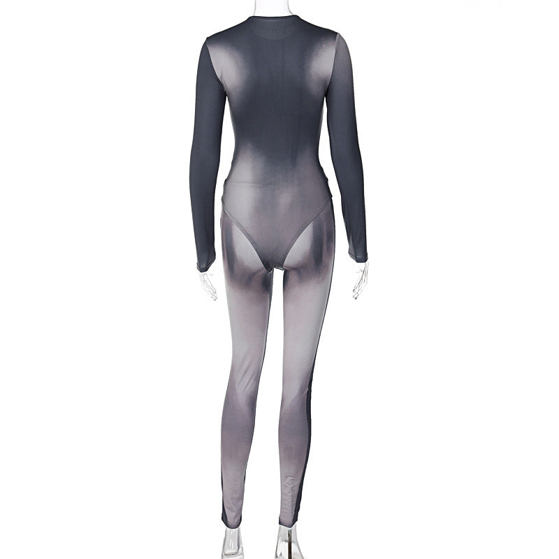 Daily Women's Casual Streetwear Printing Spandex Polyester Pants Sets Pants Sets