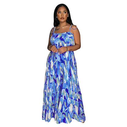 Women's Daily Casual Colorful Full Length Jumpsuits