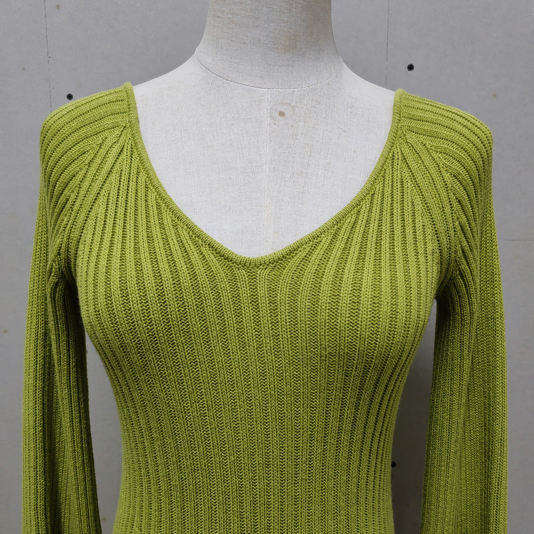 Women's Sheath Dress Simple Style V Neck Long Sleeve Solid Color Above Knee Holiday