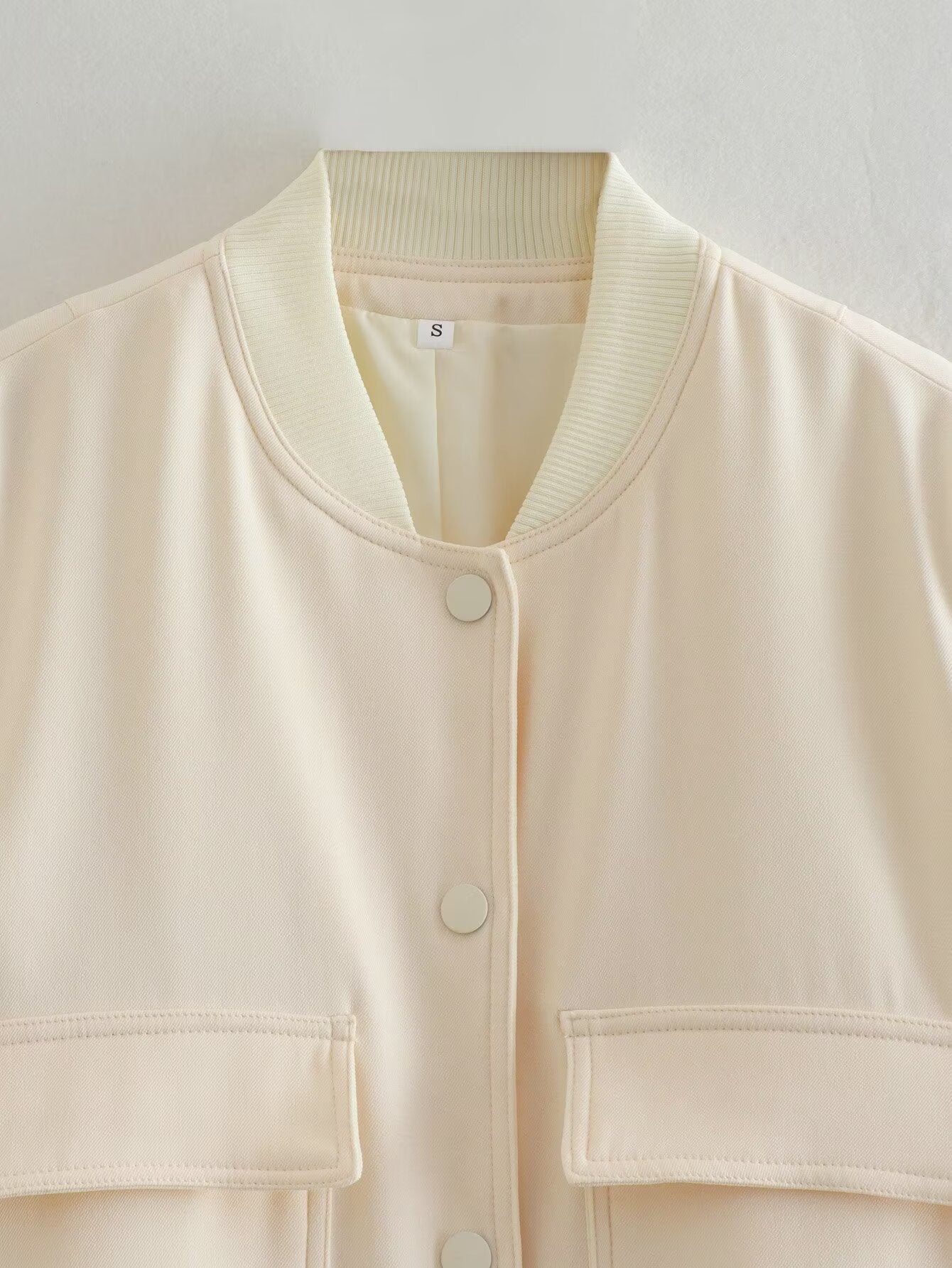Women's Streetwear Solid Color Single Breasted Coat Casual Jacket