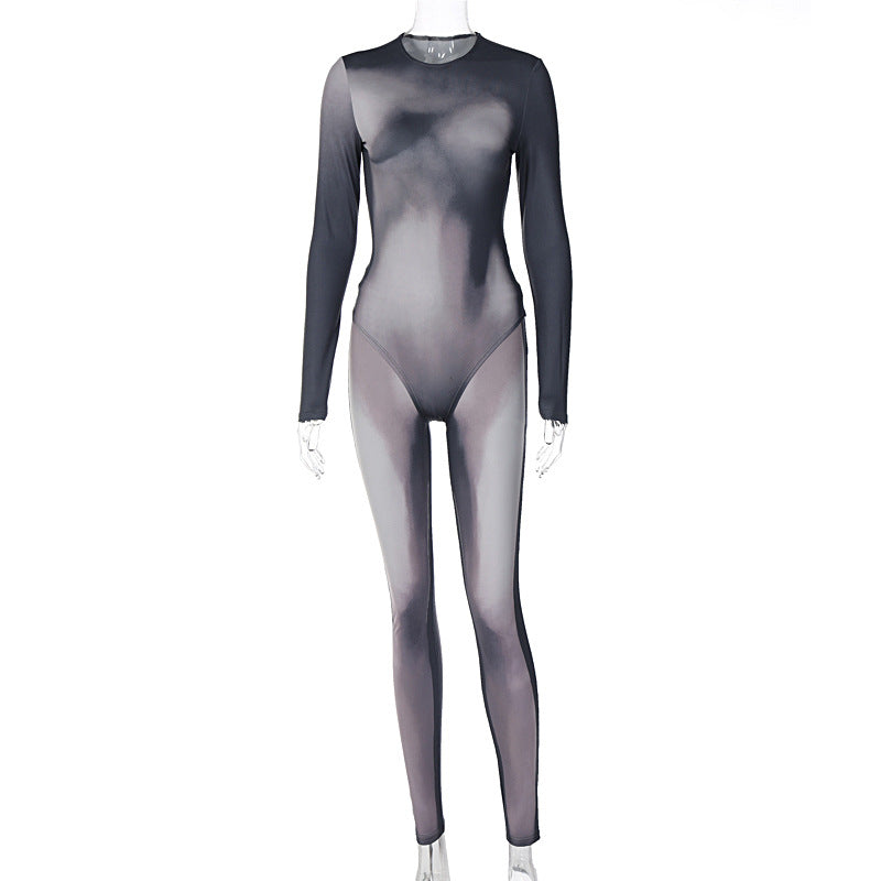 Daily Women's Casual Streetwear Printing Spandex Polyester Pants Sets Pants Sets