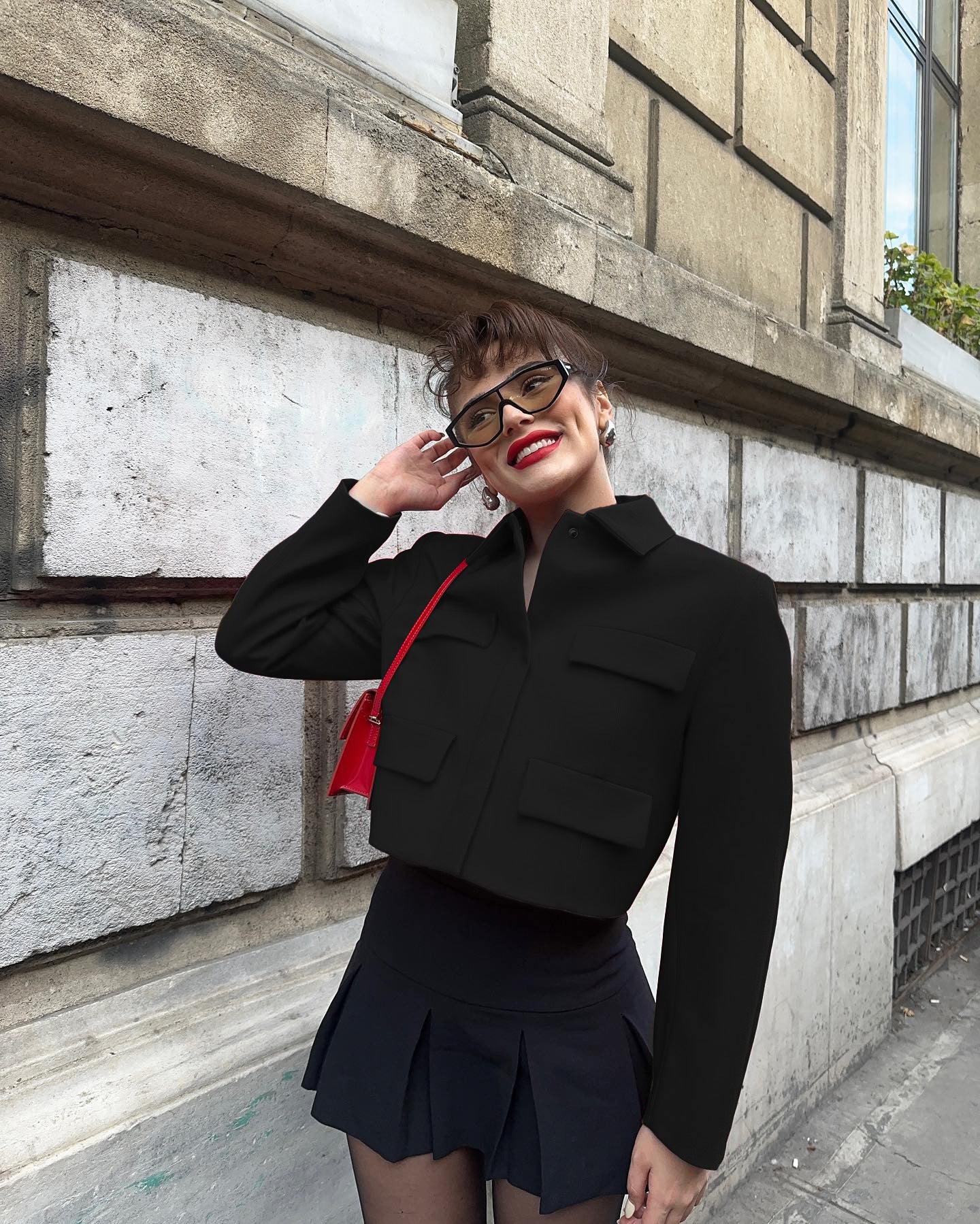 Women's Coat Long Sleeve Blazers Elegant Solid Color