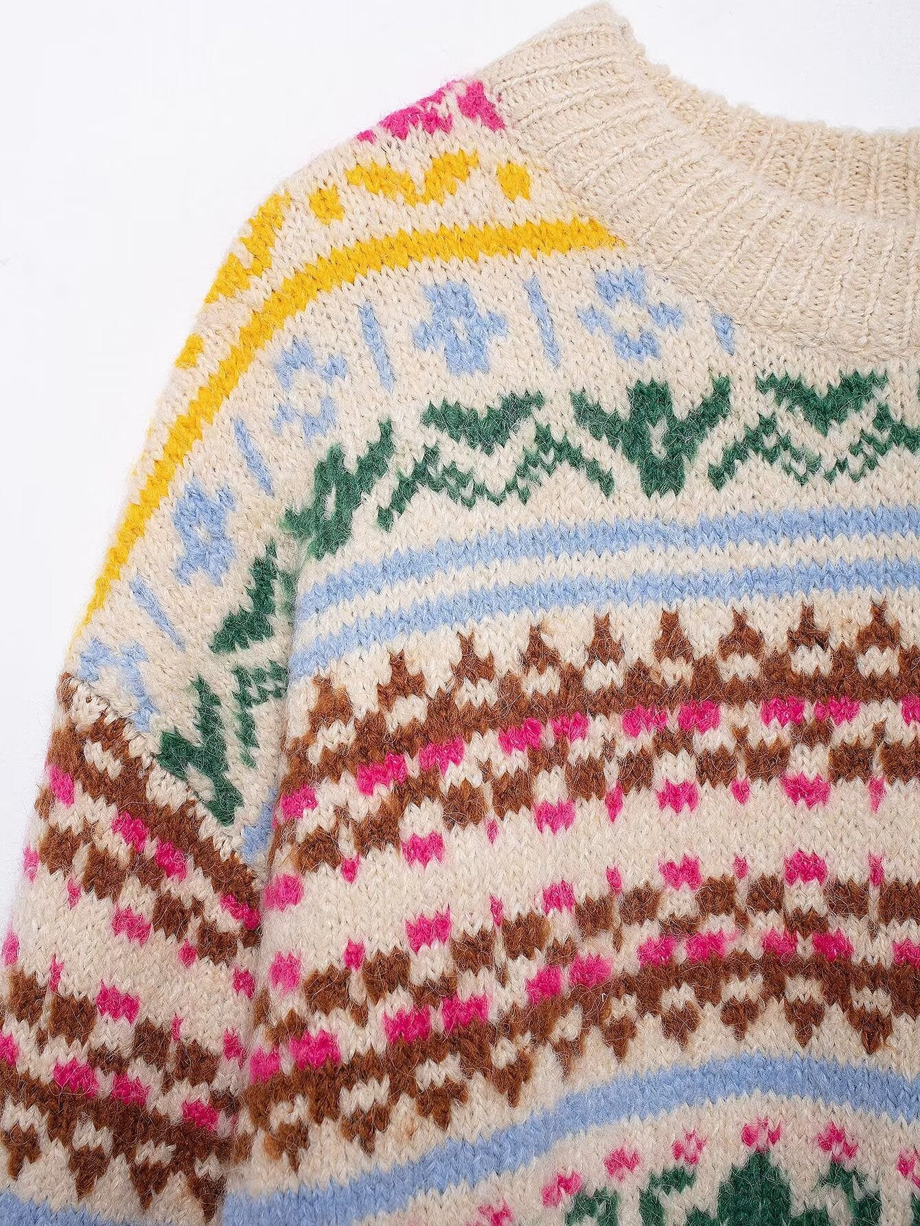 Women's Sweater Long Sleeve Sweaters & Cardigans Streetwear Flower