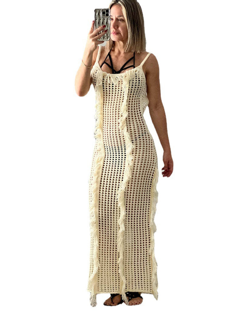 Women's Grid Elegant Sexy Cover Ups