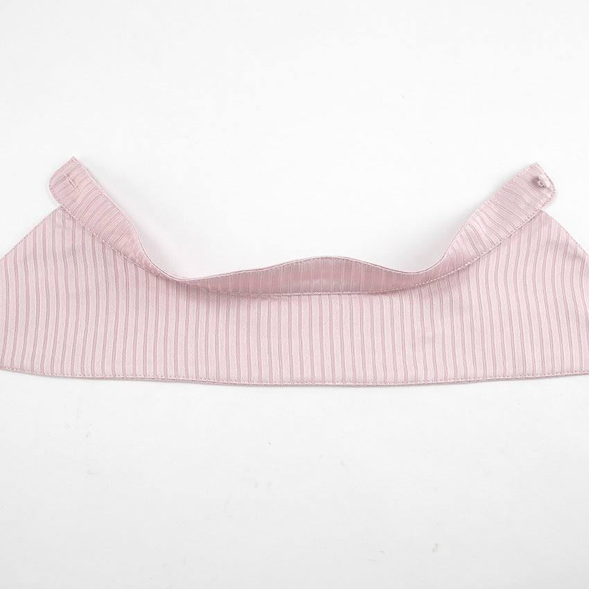 Women's Blouse Long Sleeve Blouses Hollow Out Elegant Stripe