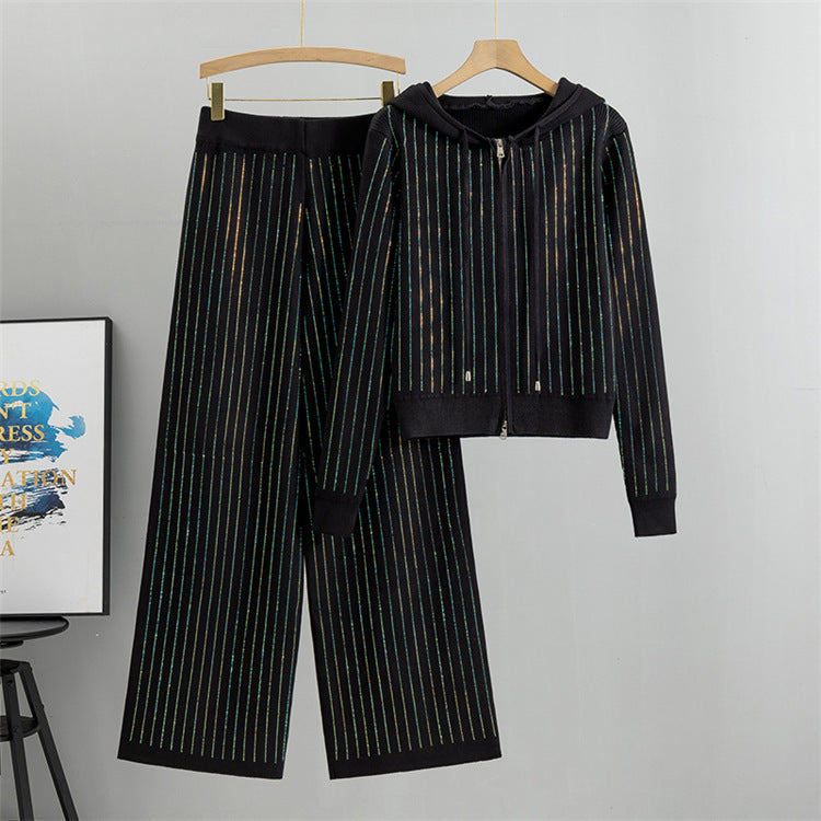 Holiday Women's Vacation Simple Style Solid Color Polyester Pants Sets Pants Sets