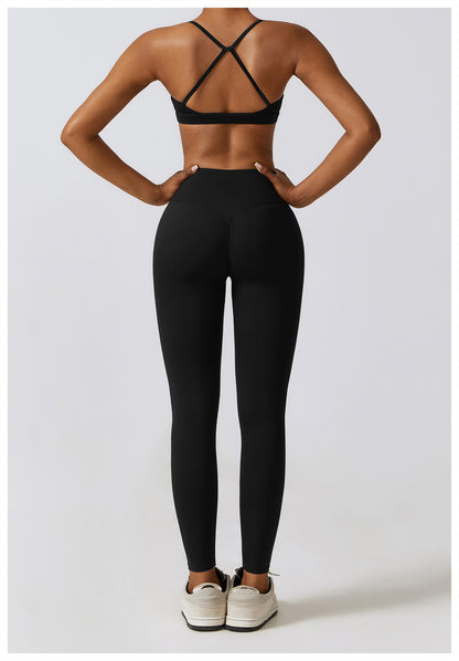 Simple Style Solid Color Nylon U Neck Active Tops Vest